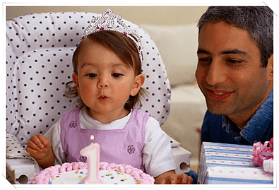 1 Yaş doğum Günü Kumaş Dekorasyon