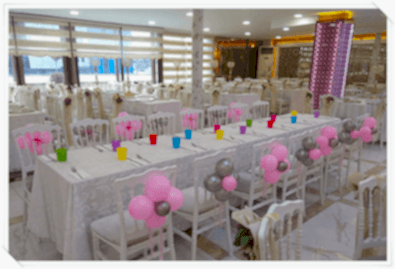 Doğum Günü Mekanları Süsleme Mekan Süsleme