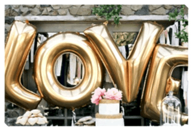 Evlilik yıldönümü Kalp Balon Evlilik yıldönümü Kalp Balon