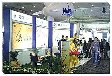 Fuar Organizasyonu Stand tasarımı ses sistemi