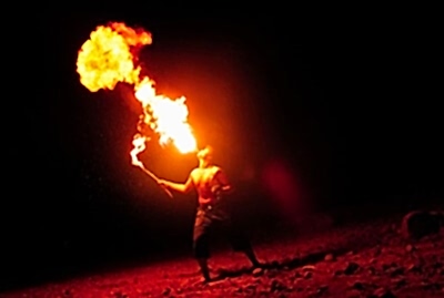 1 Yaş doğum Günü ateşbaz