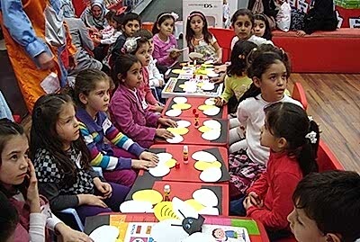 1 Yaş Doğum Günü kes katla yapıştır atölyesi