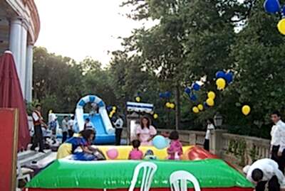 1 Yaş Doğum Günü şişme oyun alanları