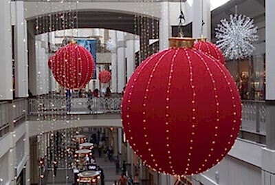AVM Dönemsel Dekorasyon Alışveriş Merkezi Dekorasyonu