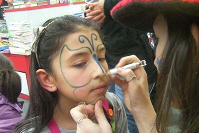 Doğum günü yüz boyama