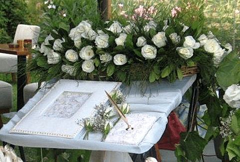 Düğün Organizasyonu anı defteri ve kürsüsü kiralama 