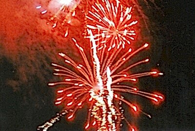 Mezuniyet Töreni havai fişek gösterisi