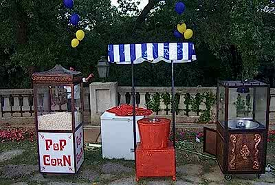 Nostalji Organizasyonu sokak satıcıları pamuk helva pop corn osmanlı macunu