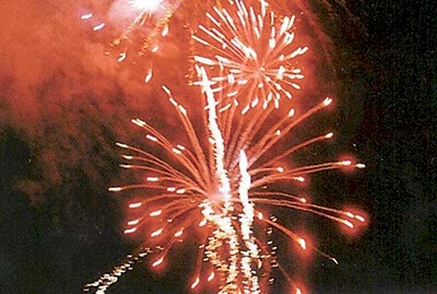 Şirket Yemeği Havai Fişek Gösterisi