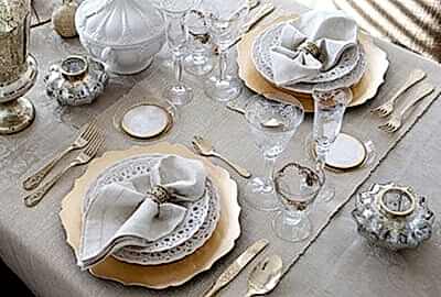 Şirket Yemeği Kumaş Süsleme Kumaş Dekorasyon